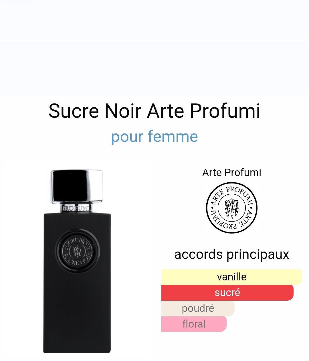 ARTE PROFUMI | SUCRE NOIR - AKARRA JADE