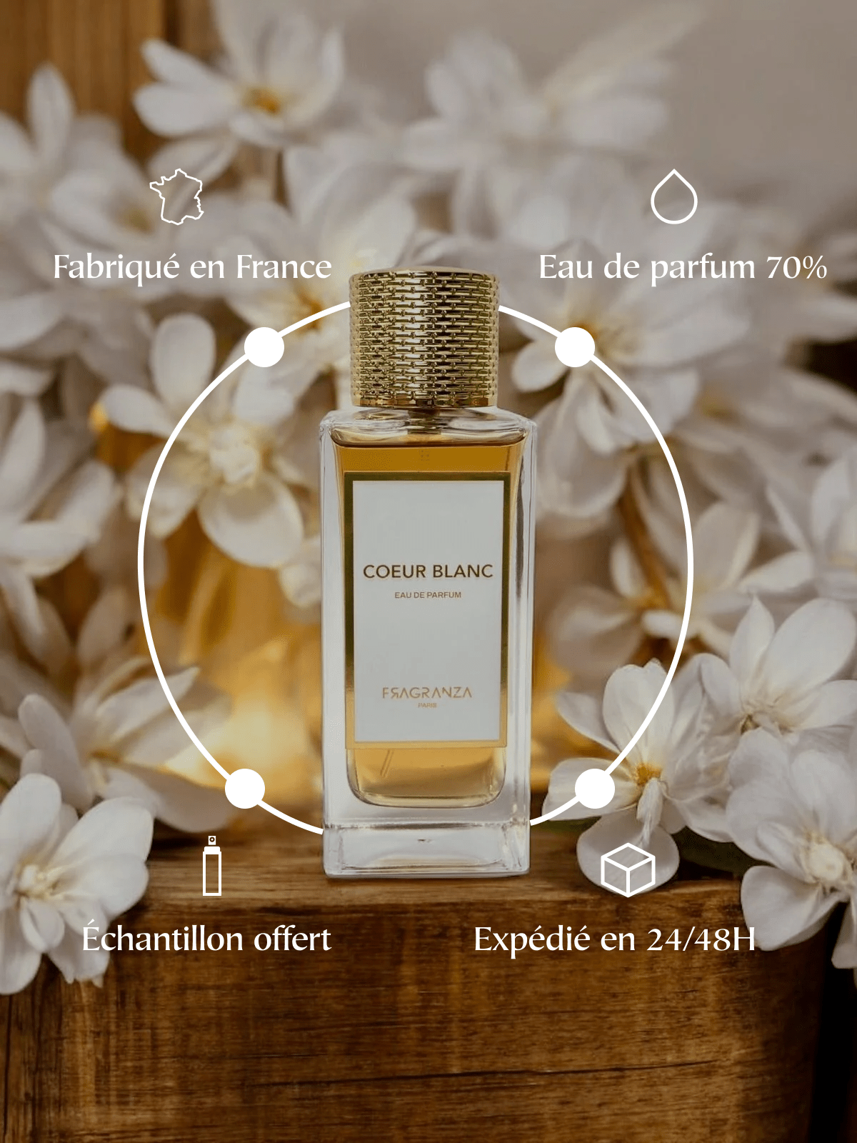 FRANGRANZA | COEUR BLANC - AKARRA JADE