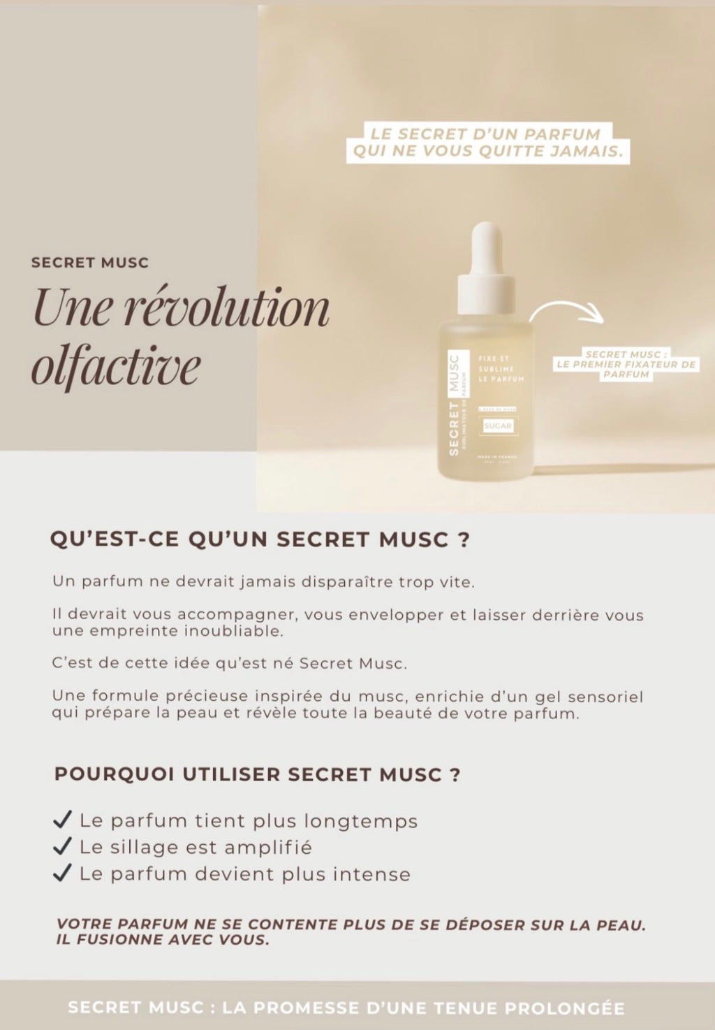 SECRET MUSC – SUGAR