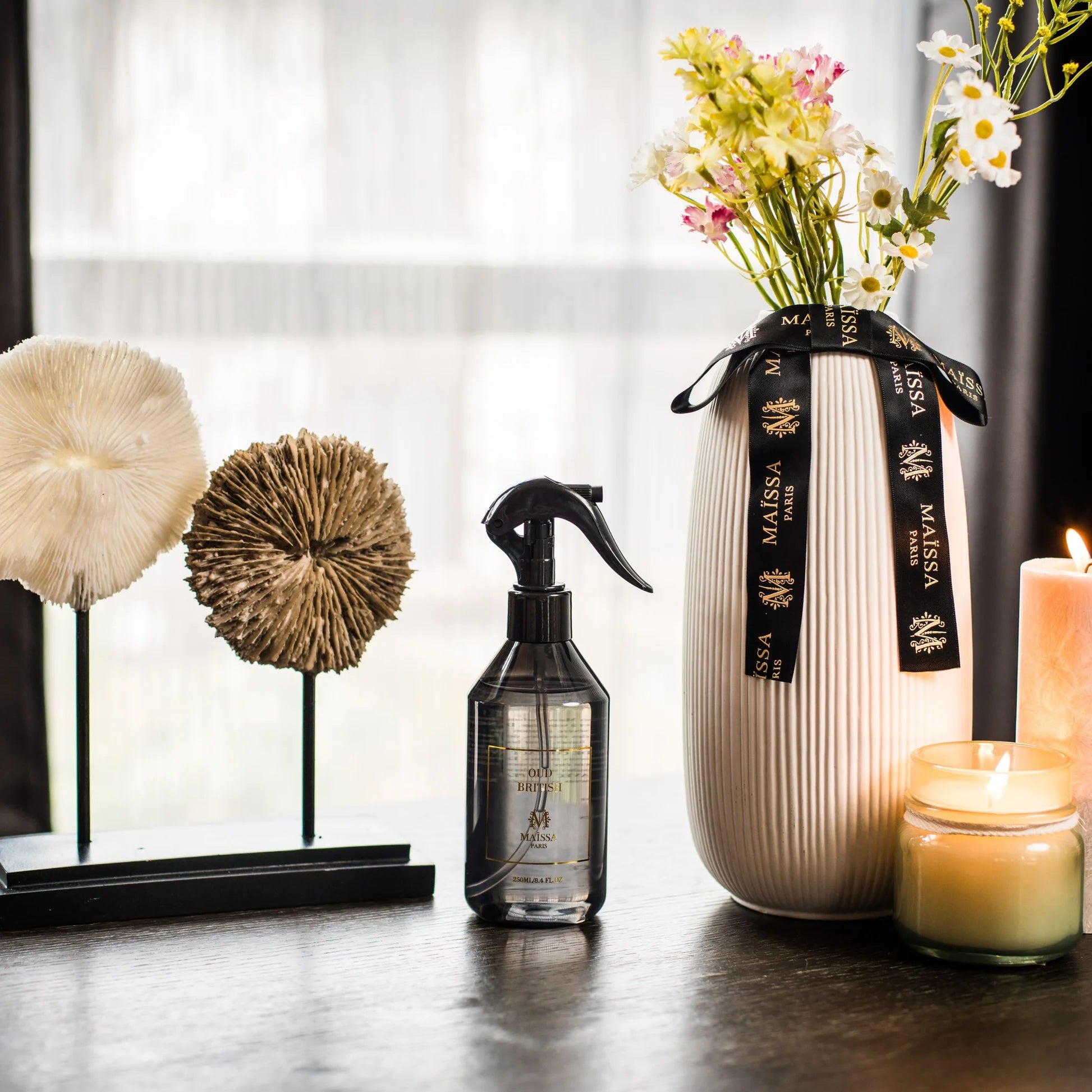 MAÏSSA PARIS - OUD BRITISH - PARFUMS MAISON & LINGE - 250 ML - Akarra Jade