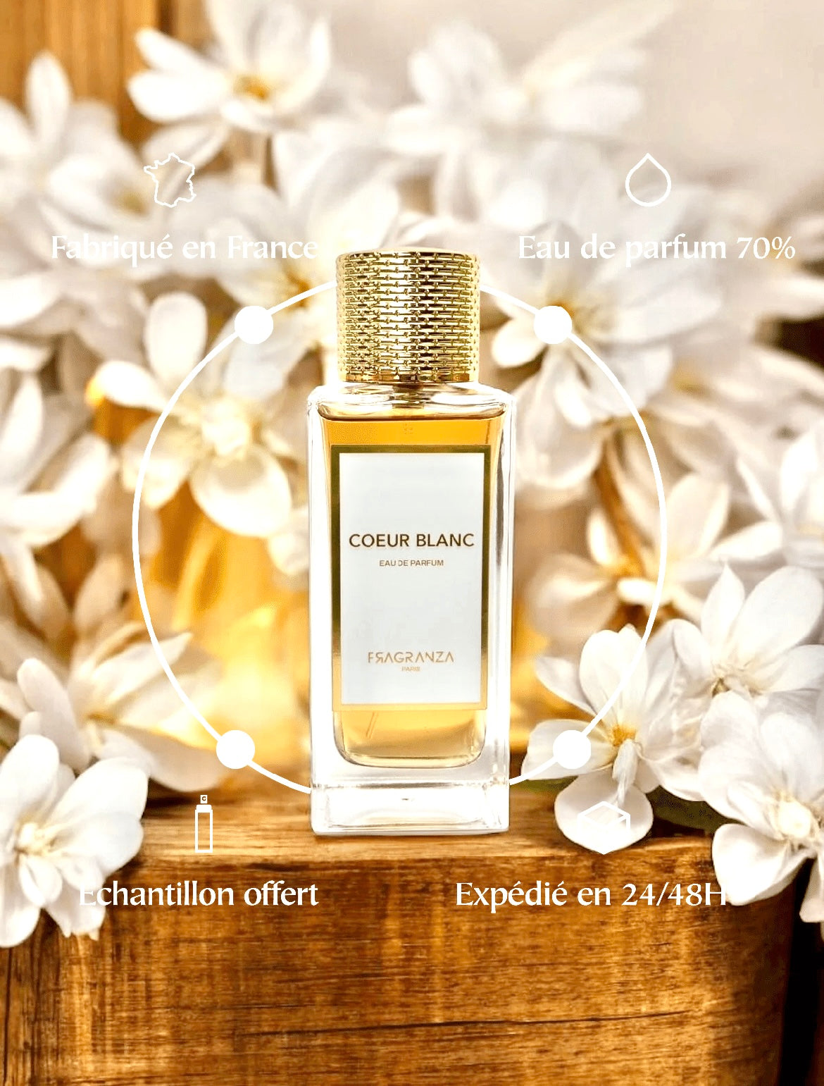 FRAGRANZA – COEUR BLANC